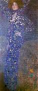 portratt av emilie floge, Gustav Klimt